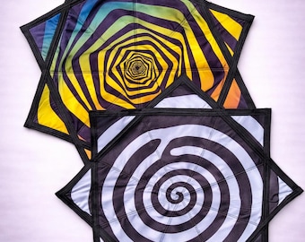 Spiral Festival Flow Star, Dapo Stars / Flow Toy para Burning Man y Shambhala