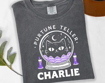 Custom Cat Name Shirt: Personalized Cat Lover Gift