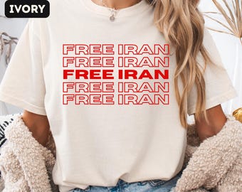 Free Iran Shirt, Persian Flag Tee, Persian Lives Matter Shirt, Equality TShirt, Human Rights Gift