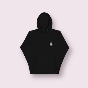 Robot Hoodie  | Sudadera Minimalista para Ingenieros, Programadores y Amantes de la Robótica | Estilo Tech & Geek Unis