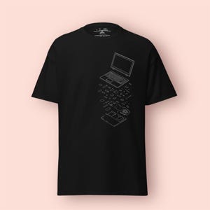 Minimalist Shirt – Software Engineer Techwear Computer Geek Gift