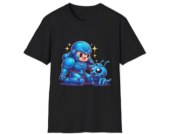 Warrior & Alien Unisex T-Shirt, Funny Grimdark Design