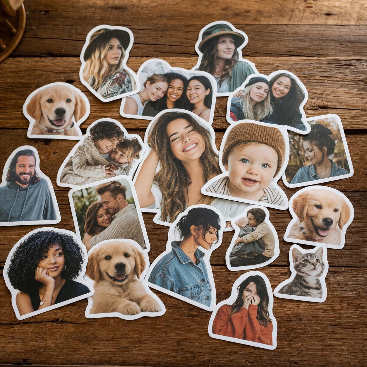 Custom Die Cut Stickers, Personalized Photo Decals | Waterproof Vinyl ...