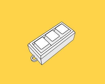 Tacka na 3 klawisze STL | Zabawka sensoryczna Fidget zgodna z MX | Przenośny kliker dźwiękowy | Projekt breloka ALLTEMPLY