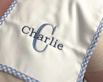 Custom Embroidered Baby Burp Cloth