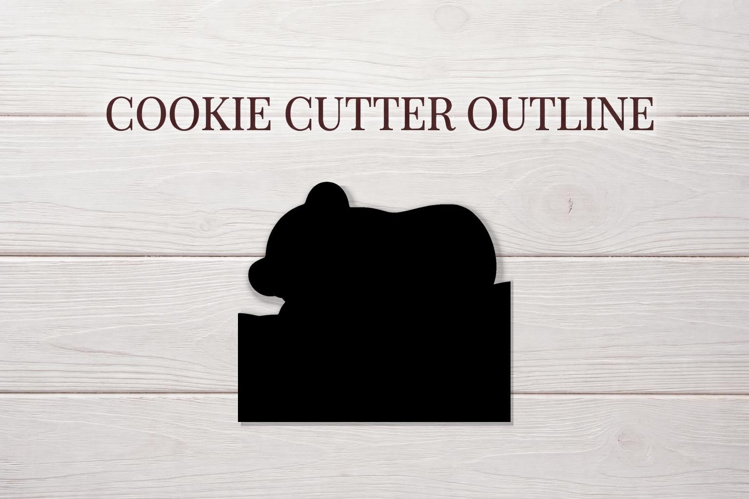 Leopard Cookie Cutter | 4 Inch 3D Printed Fondant Cutter - Etsy