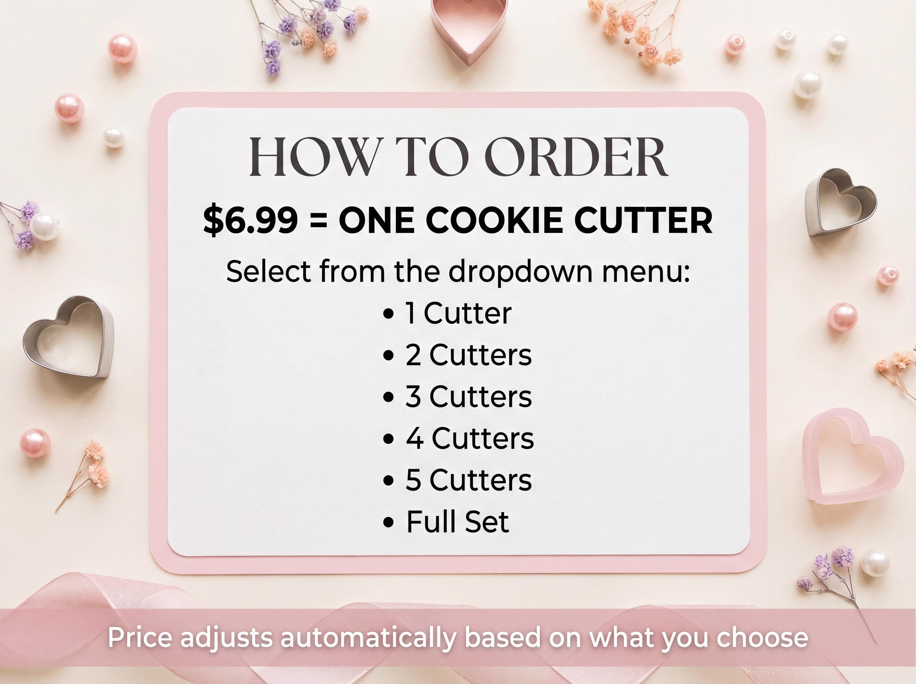 Police Cutter Animal Police Cookie Cutter Set | 6-piece 3D Printed Baking Cutters - Etsy