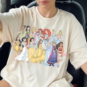 Disney Princess Characters Png, Best Friends Princess Png, Princess Squad Png, Magical Castle with Balloons Png, Besties Png, Friendship Png