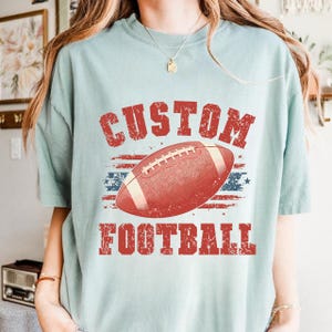 Custom Personalized Mascot PNG Football Custom Your Team, Varsity School Football Team Sublimation, School Name, Digital Download