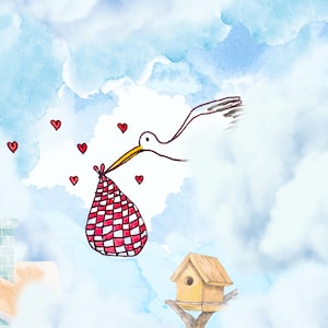 Cartes de mes illustrations  – Different designs available – Cadeau original