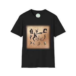 Michael Jackson Tribute - King of Pop Music Shirt, Vintage Retro Tee, Music Lover Gift, Pop Culture Fan Apparel, MJ Memorial