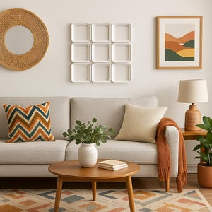 Space Age Panels - Modulare Moderne Wandkunst