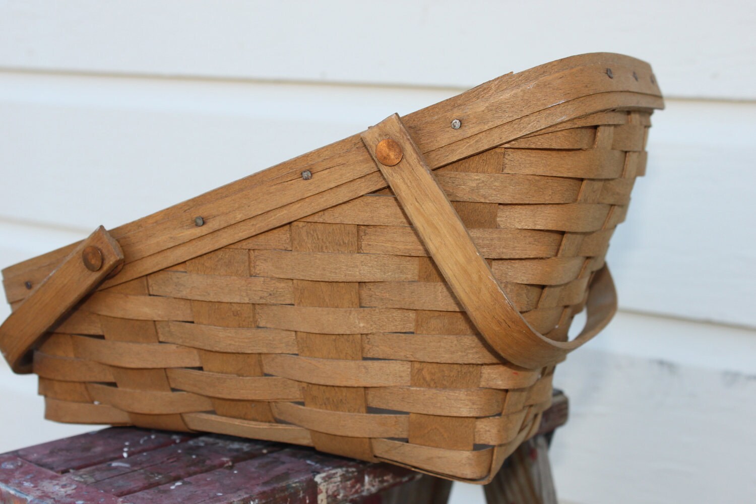 Vintage 1986 Longaberger Basket Etsy