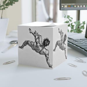 Icarus Note Cube - Unique Gift for Artists, Creative Ideas, Desk Decor, Office Supplies, Home Decor