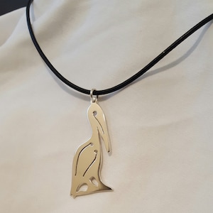 Sterling Silver Pelican Pendant