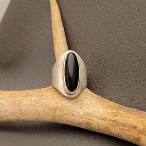 Sterling Silver Onyx Ring