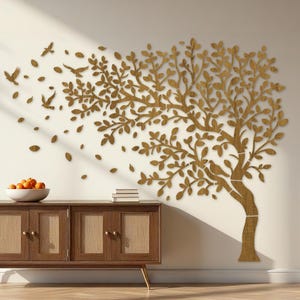 Tree Wood Wall Art, Tree of life Wall Panel, Large Tree Wall Art Wood, Tree of Life Wall Art, Wood Tree of Life Wall Hanging, Wood Tree