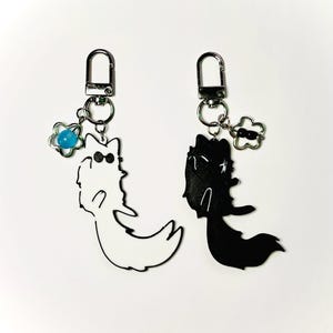 Satoru Gojo X Suguru Geto Cat Nyckelringar bild 9