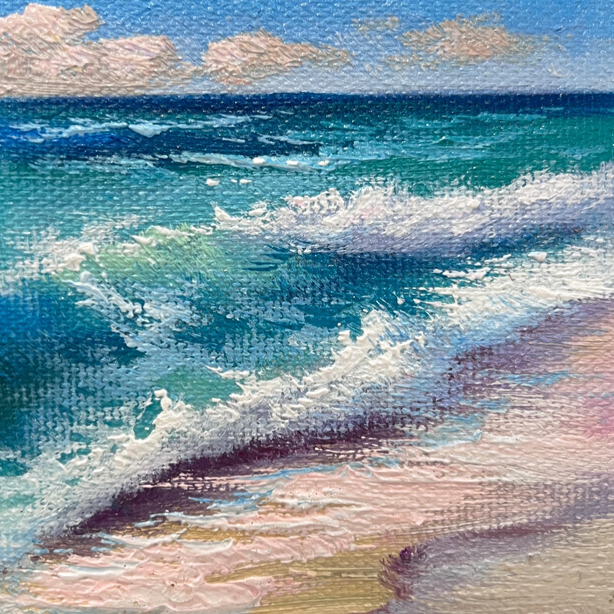 Realistic Ocean Art|small ocean painting|ocean art minimal|Ocean