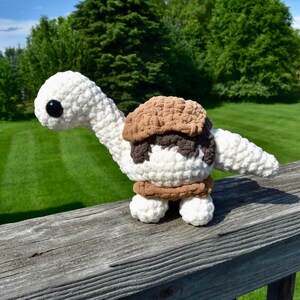 BrontoS&#39;moreus Crochet Plush: Dinosaur S&#39;mores Stuffed Animal