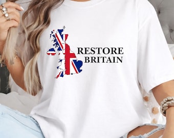 Camiseta unisex Restore Britain