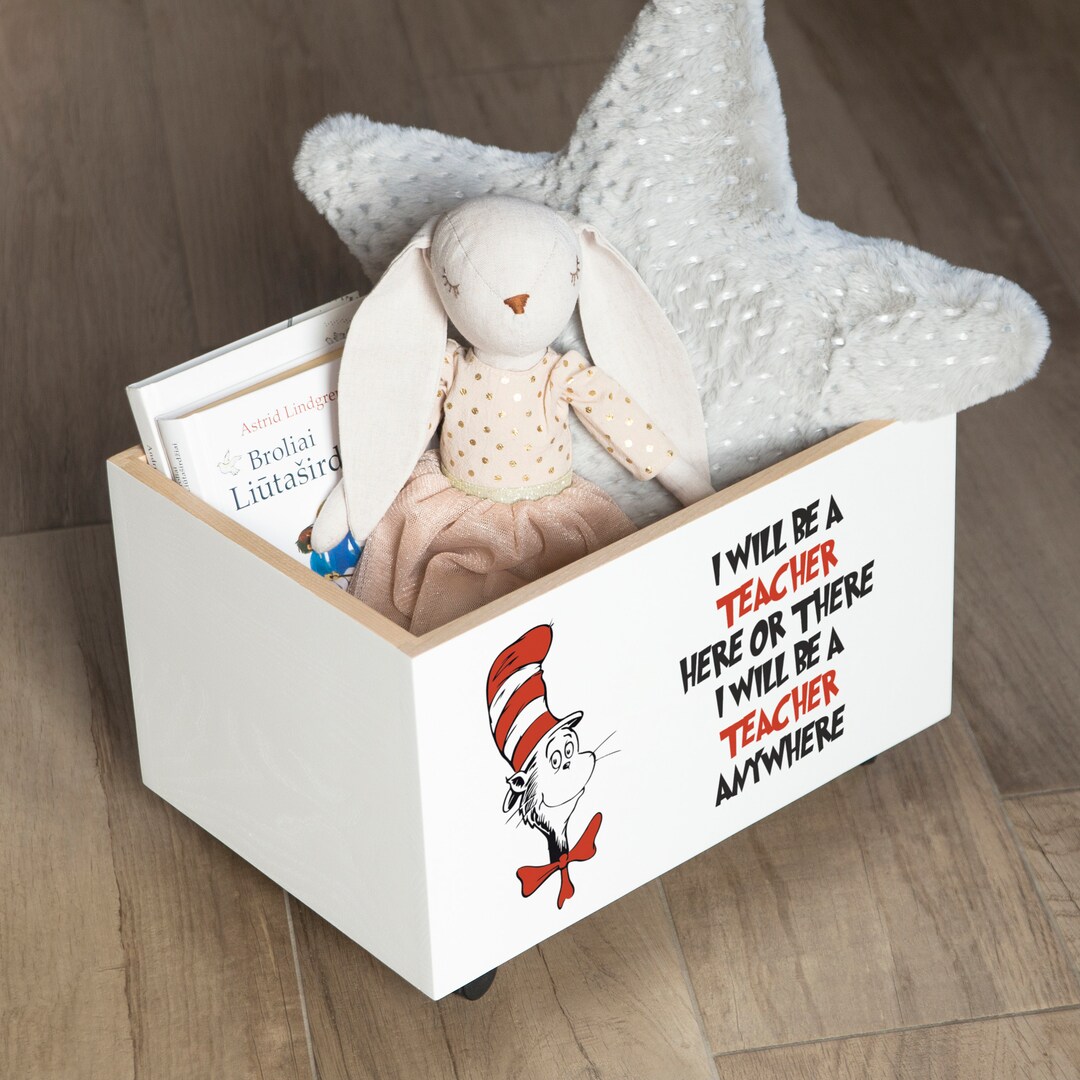 Book Box, Wooden Nursery Storage, Box for Books, Baby Shower Book Bin, Newborn Gift, Nursery