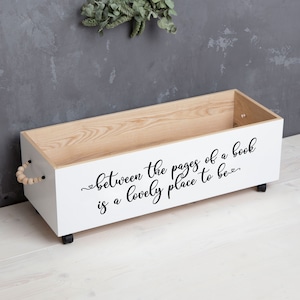 Citation de pages de livre, organiseur en bois, cadeau pour amoureux des livres, cadeau lecteur, cadeau enfant, cadeau étudiant, cadeaux pour rat de bibliothèque, cadeaux de pendaison de crémaillère