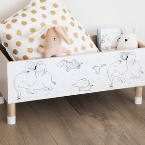 Speelgoedkist, speelgoedkist, houten speelgoedkist, speelgoedopslag, organisator, houten speelgoedkist