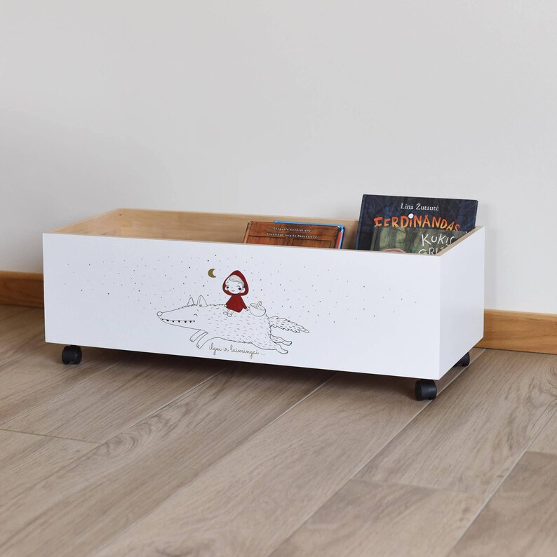 Nursery Bookshelf Baby Nursery Storage Bin Kids Book Etsy