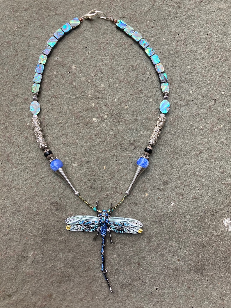 Dragonfly pendant necklace