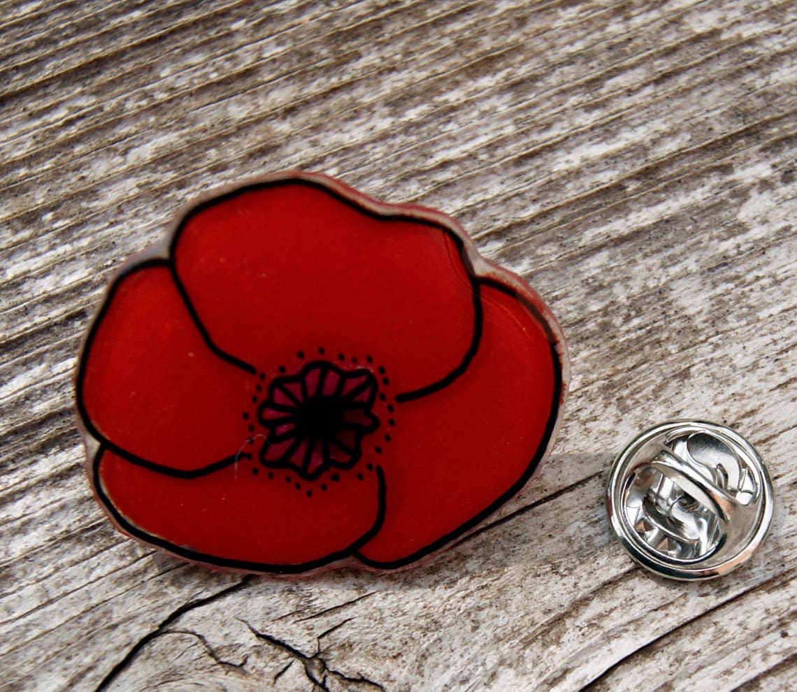 Poppy Pin Etsy