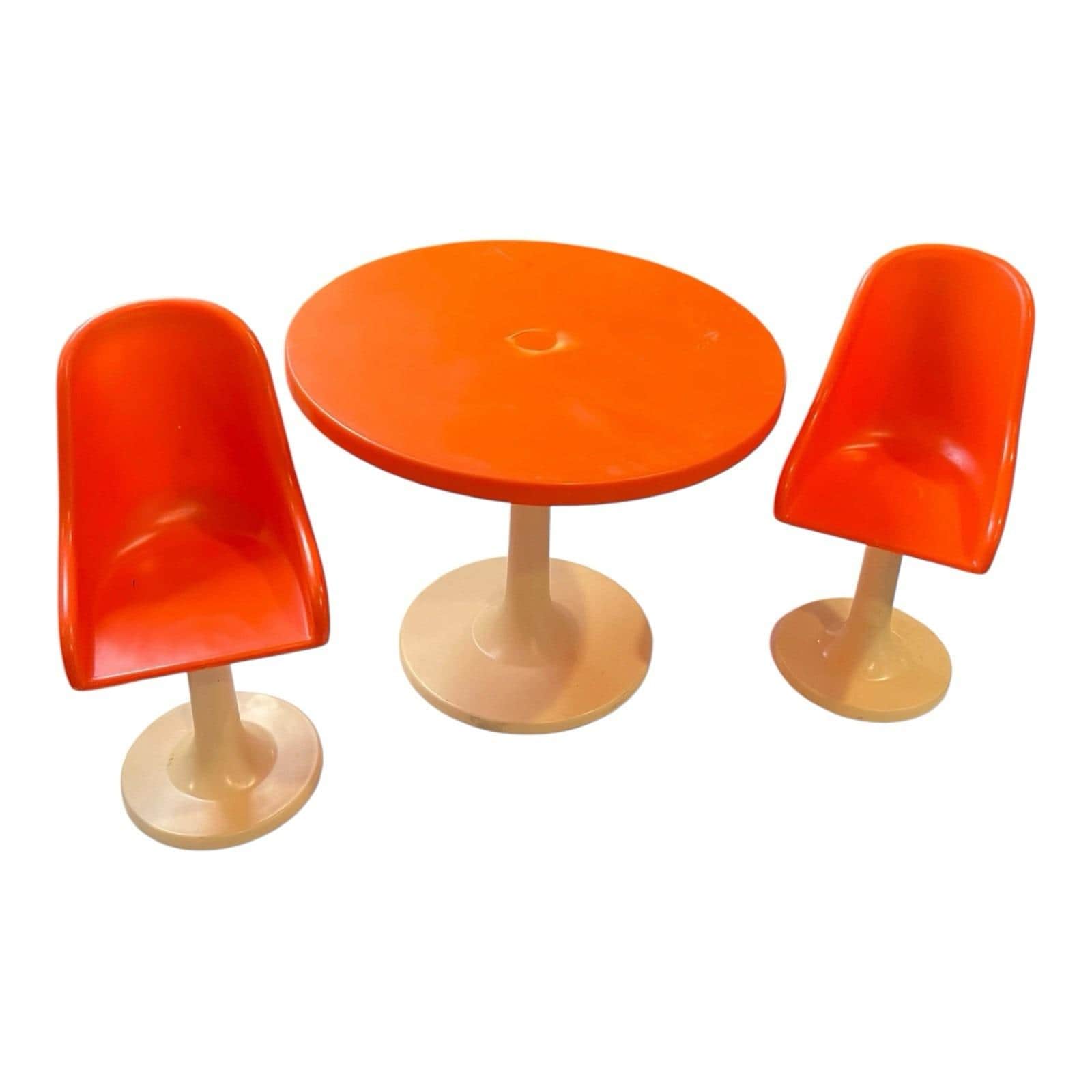 Orange 70s Furniture