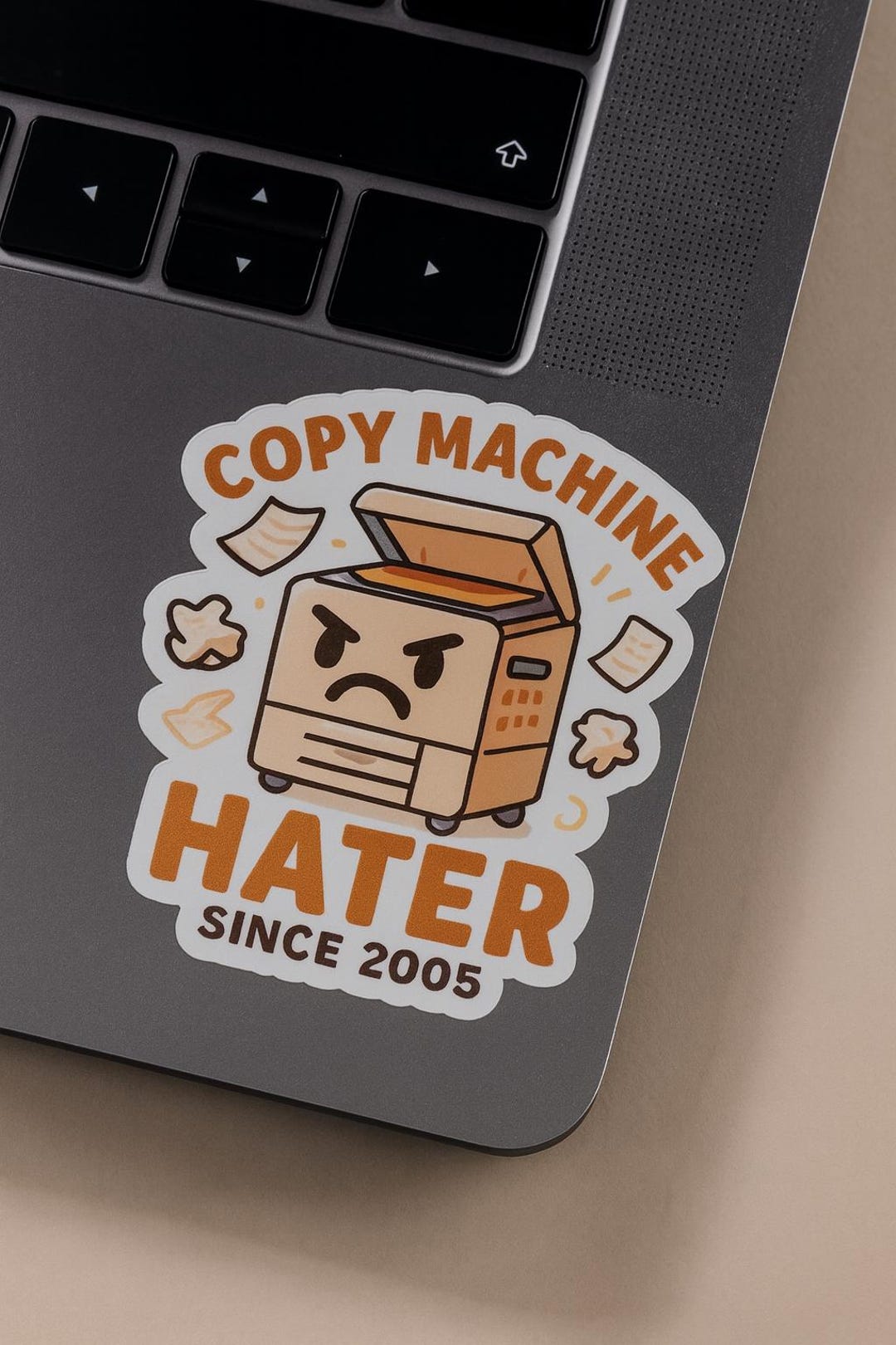 Copy Machine Hater Sticker: Funny Office Laptop Decal - Etsy