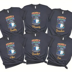 Family Cruise 2025 Shirt,Personalized Family Cruise 2025 Shirt,2025 Custom Family Cruise Tee,Matching Family Cruise Trip Shirt,Cruise Shirt