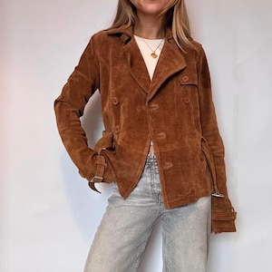 brown boho dresses Women's Brown Leather Jacket