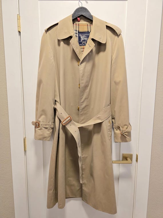 Wool Lining Vintage Burberry Trench Coat Wool Vintage Burberry