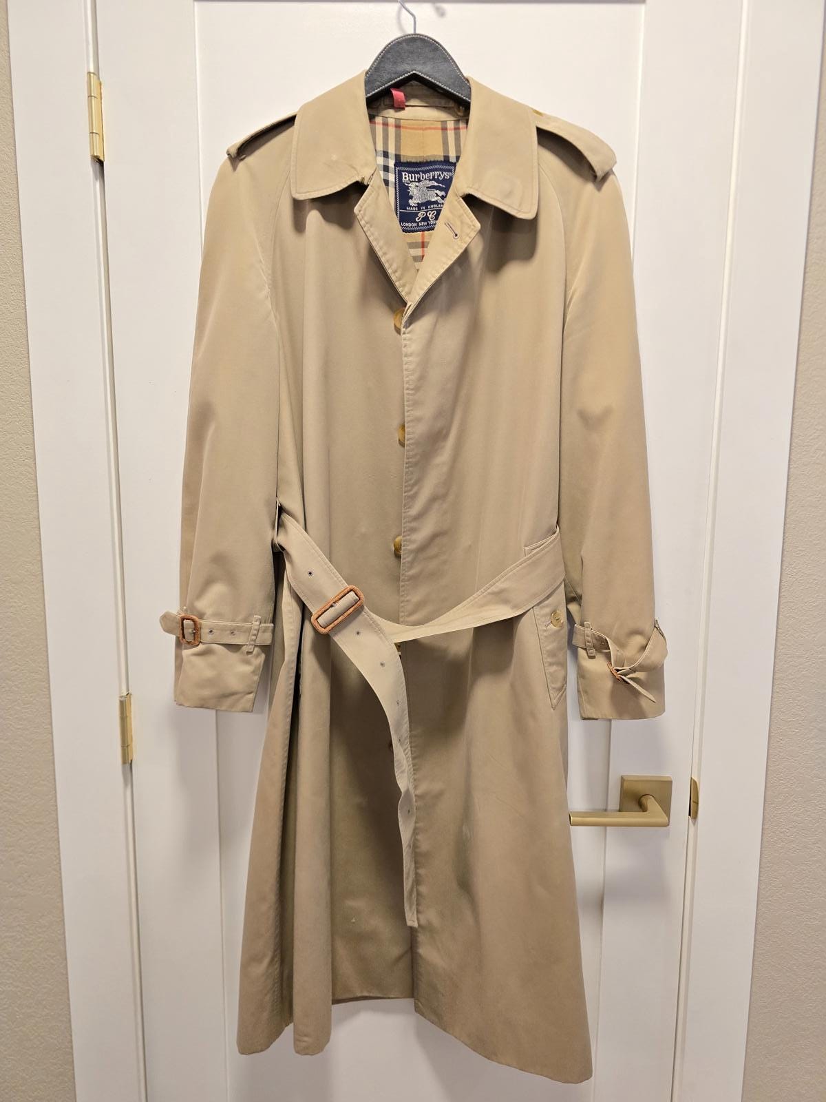 Vintage Burberry Trench Coat - Etsy