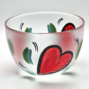 Kosta Boda Hearts Bowl - Etsy