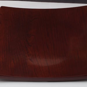 Vintage Japanese Tray – Fukiage Keyaki Wood – Natural Finish – 1980s w/Box