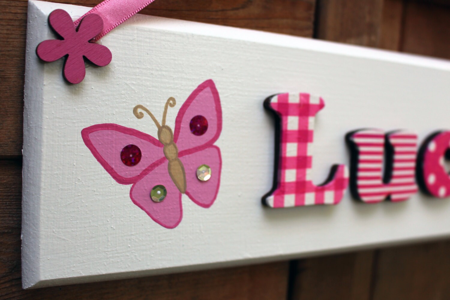 Kinder Holz Schlafzimmer Türschild mit erhöhten Holz | Etsy