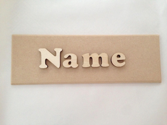 Make Your Own Wooden Personalised Mdf Bedroom Door Sign Craft Blank