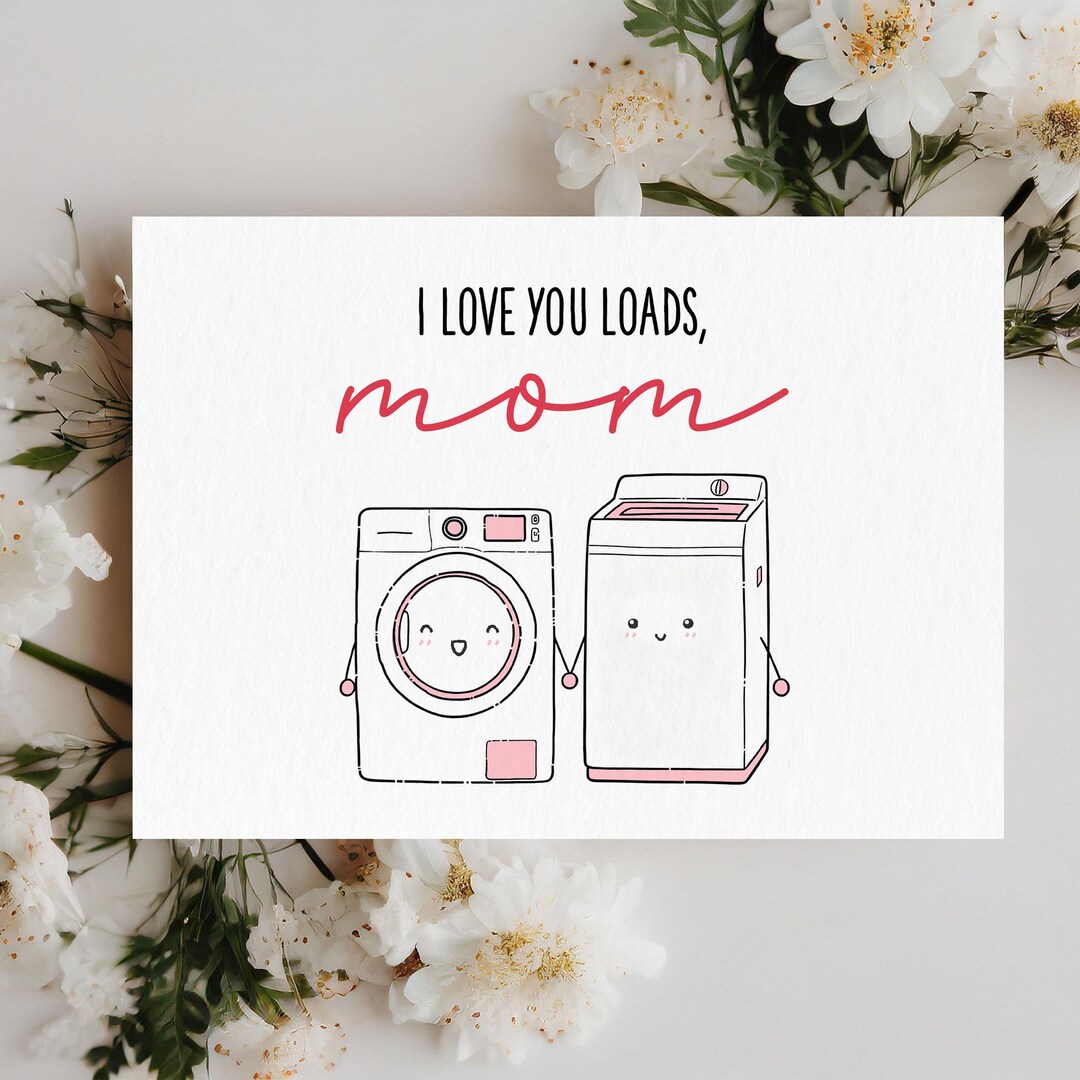 Funny Mothers Day Cards for Mum, Mother Greeting Cards, Mom Gifts From ...