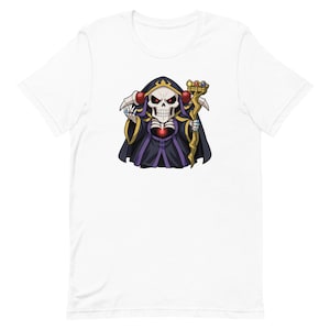 Unisex t-shirt Overlord Chibi Ainz Ooal Gown