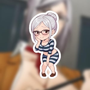 Sticker Shiraki Meiko Chibi