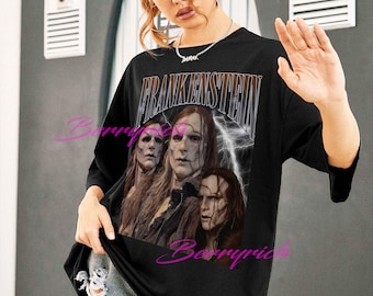Vintage Frankenstein T-Shirt – Gothic Horror Movie Tee