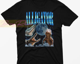 Alligator T-Shirt: Unisex Heavy Cotton Animal Tee