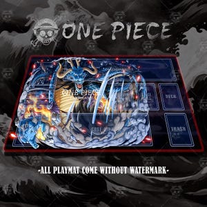 One Piece Krabbeldecke – kaido komplett form Vibes | 60x36cm Gaming Mat | Otaku Schreibtisch Einrichtung | Anime Maus Pad Geschenk