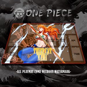 One Piece Krabbeldecke – nami Vibes | 60x36cm Gaming Mat | Otaku Schreibtisch Einrichtung | Anime Maus Pad Geschenk