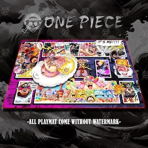 One Piece Playmat – bigmom Vibes | 24x14&quot; Gaming Mat | Otaku Desk Setup | Anime Mouse Pad Gift
