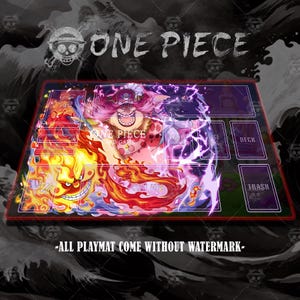 One Piece Playmat – bigmom Vibes | 24x14&quot; Gaming Mat | Otaku Desk Setup | Anime Mouse Pad Gift